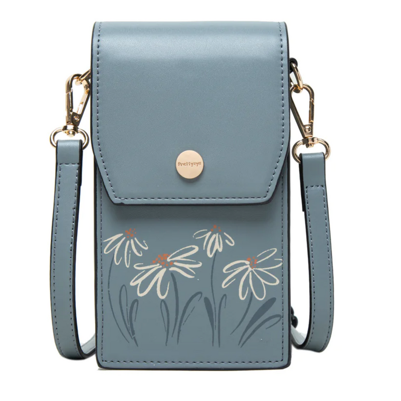 Floral Phone Crossbody Bag