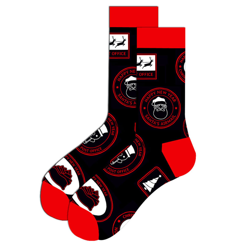 Socks - Christmas Patches