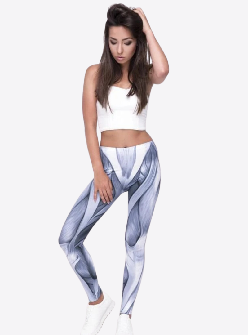 Regular Leggings (8-12 UK Size) - Anatomy Lesson - Kukubird-UK