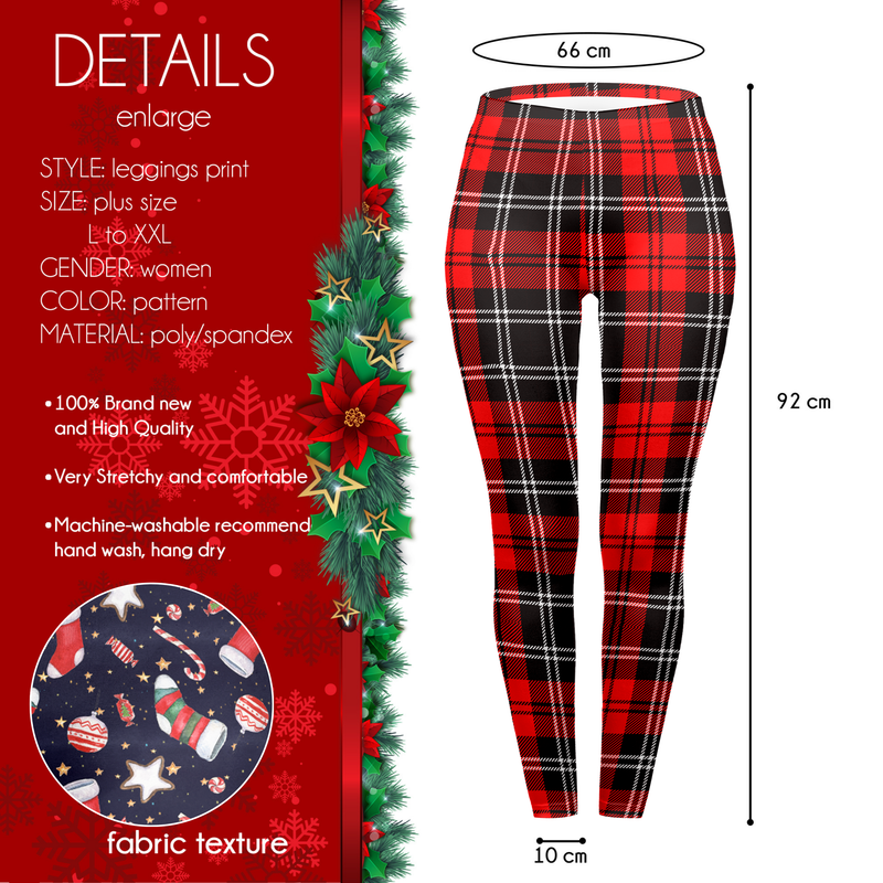 Regular Leggings (8-14 UK Size) - Wrapping Paper