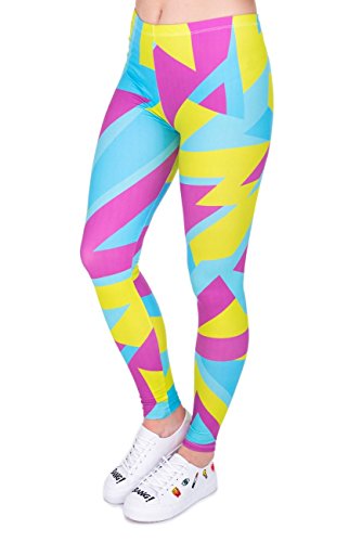 Regular Leggings (8-12 UK Size) - Neon Sport