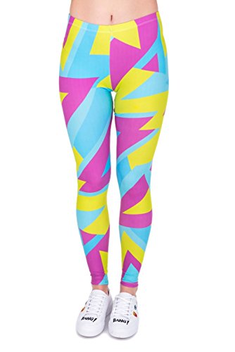 Regular Leggings (8-12 UK Size) - Neon Sport