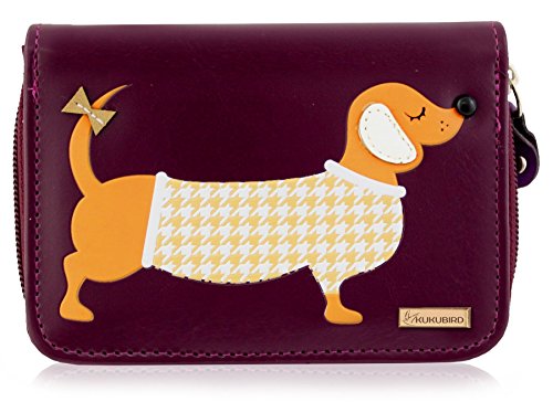 Dachshund Dog Purse - Kukubird-UK