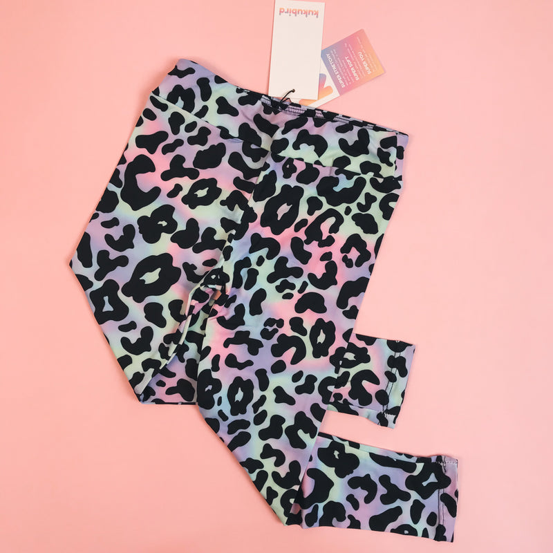 Children's Leggings - Leopard Holo