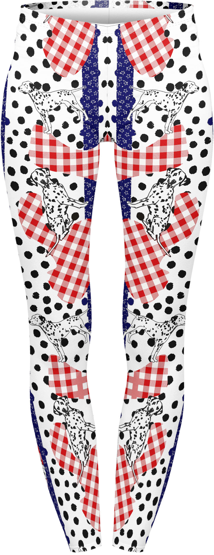 Regular Leggings (8-12 UK Size) - Spot The Dalmatian - Kukubird_UK