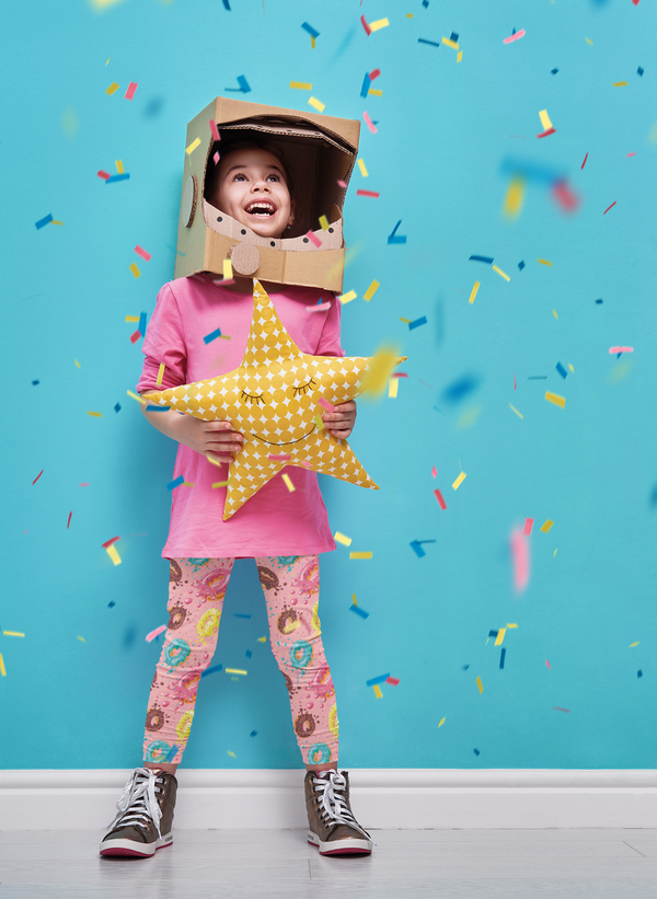 Children's Leggings - Donut Party