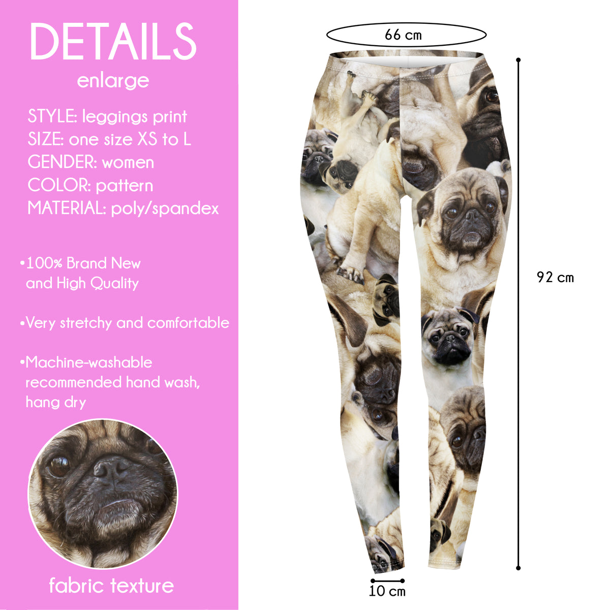 Pug Leggings Pug Leggings